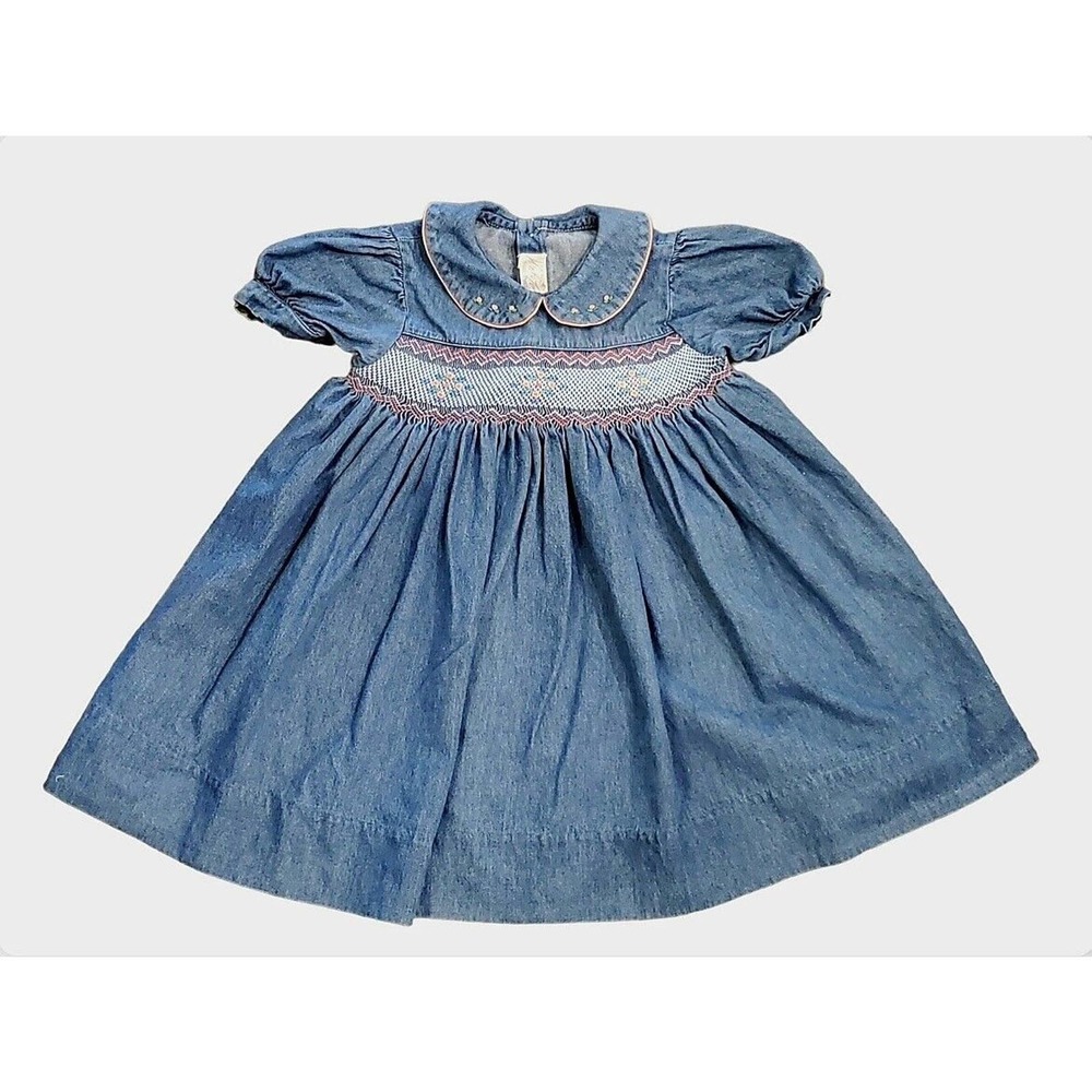 Lord & Taylor Toddler Girl Denim Dress